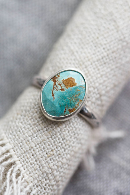 Size 9  |  Fragmentary Blue Ring  | #14