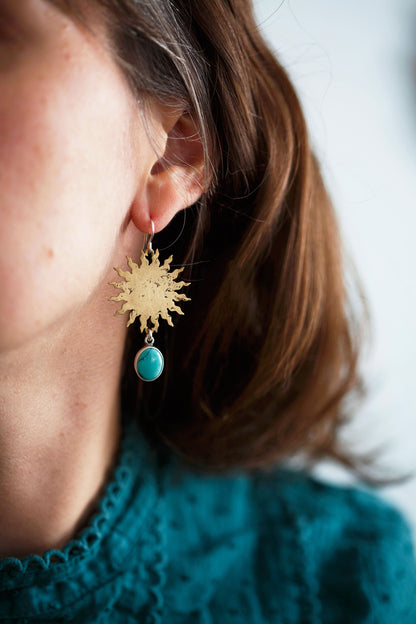 Golden Hour Earrings  |  Made to Order