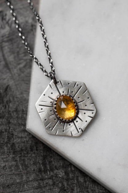 Honeybee Compass Necklace | #9