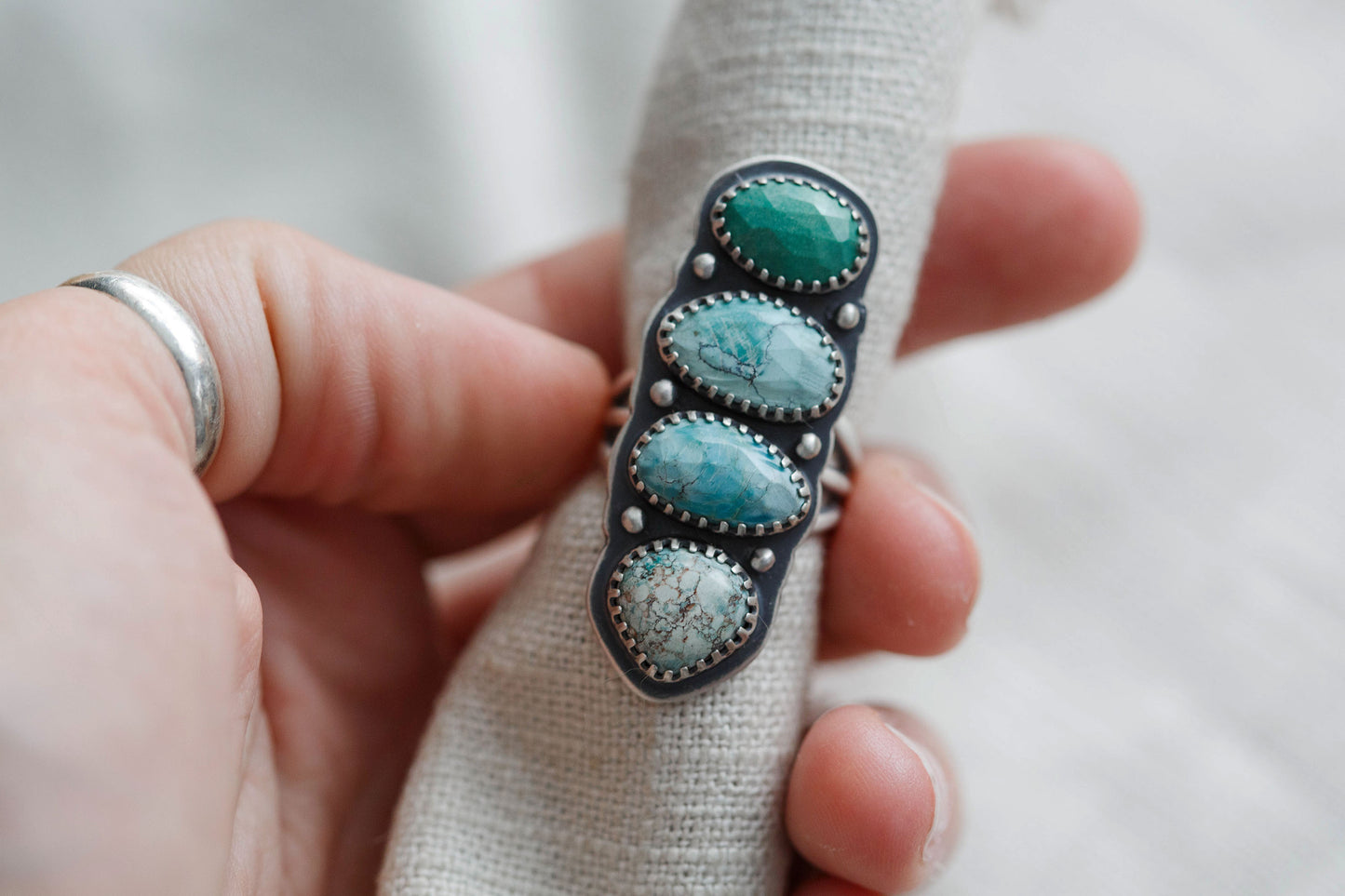 Size 6.75  |  Bluebird Skies Ring  |  #1