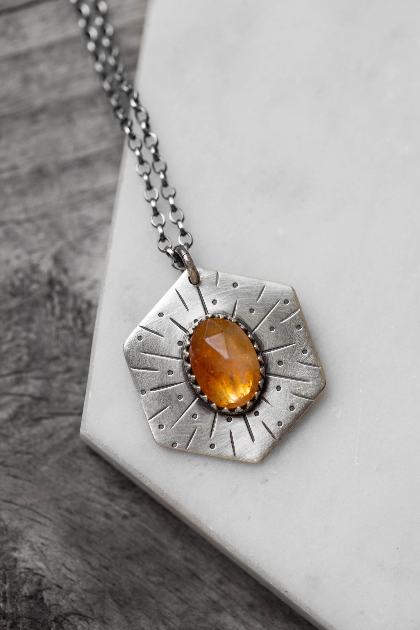 Honeybee Compass Necklace | #11