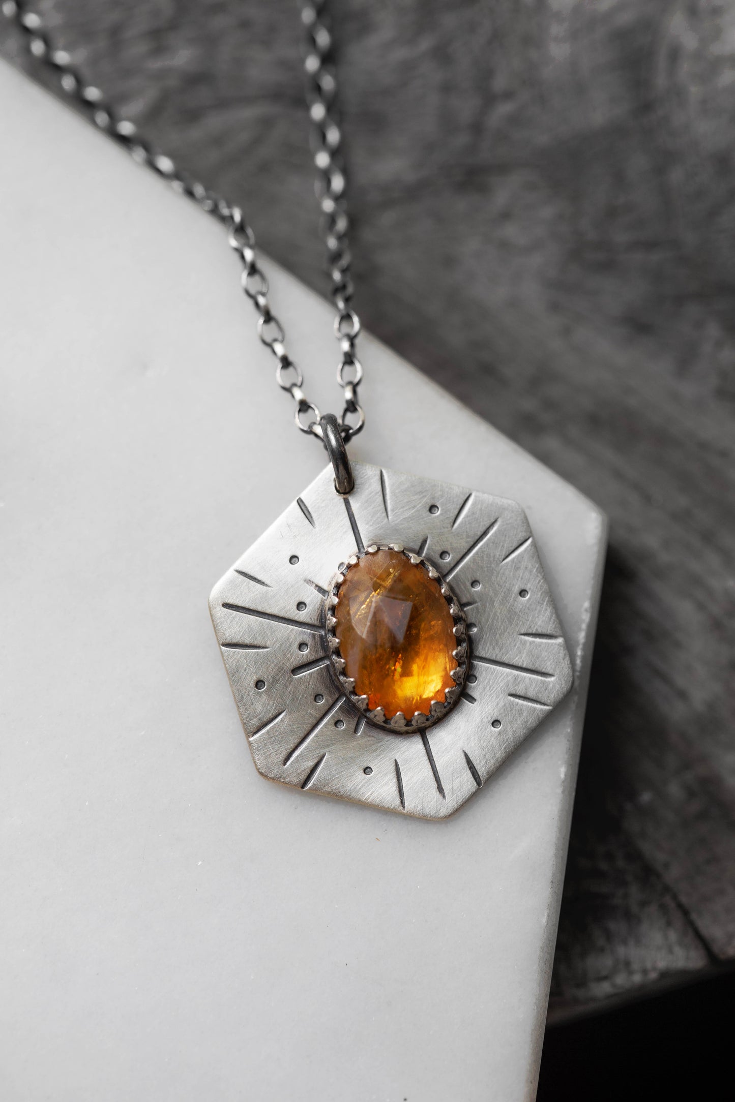 Honeybee Compass Necklace | #12