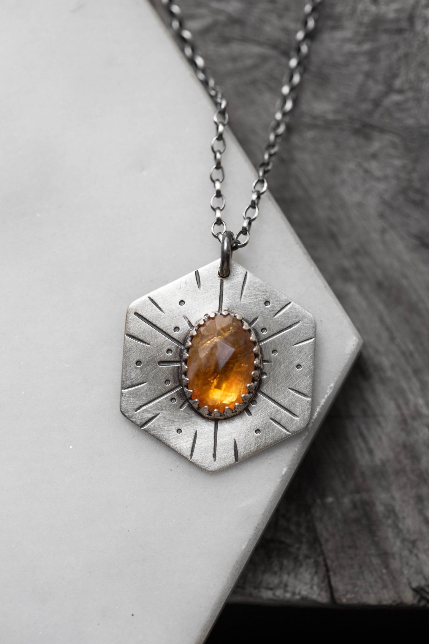 Honeybee Compass Necklace | #12