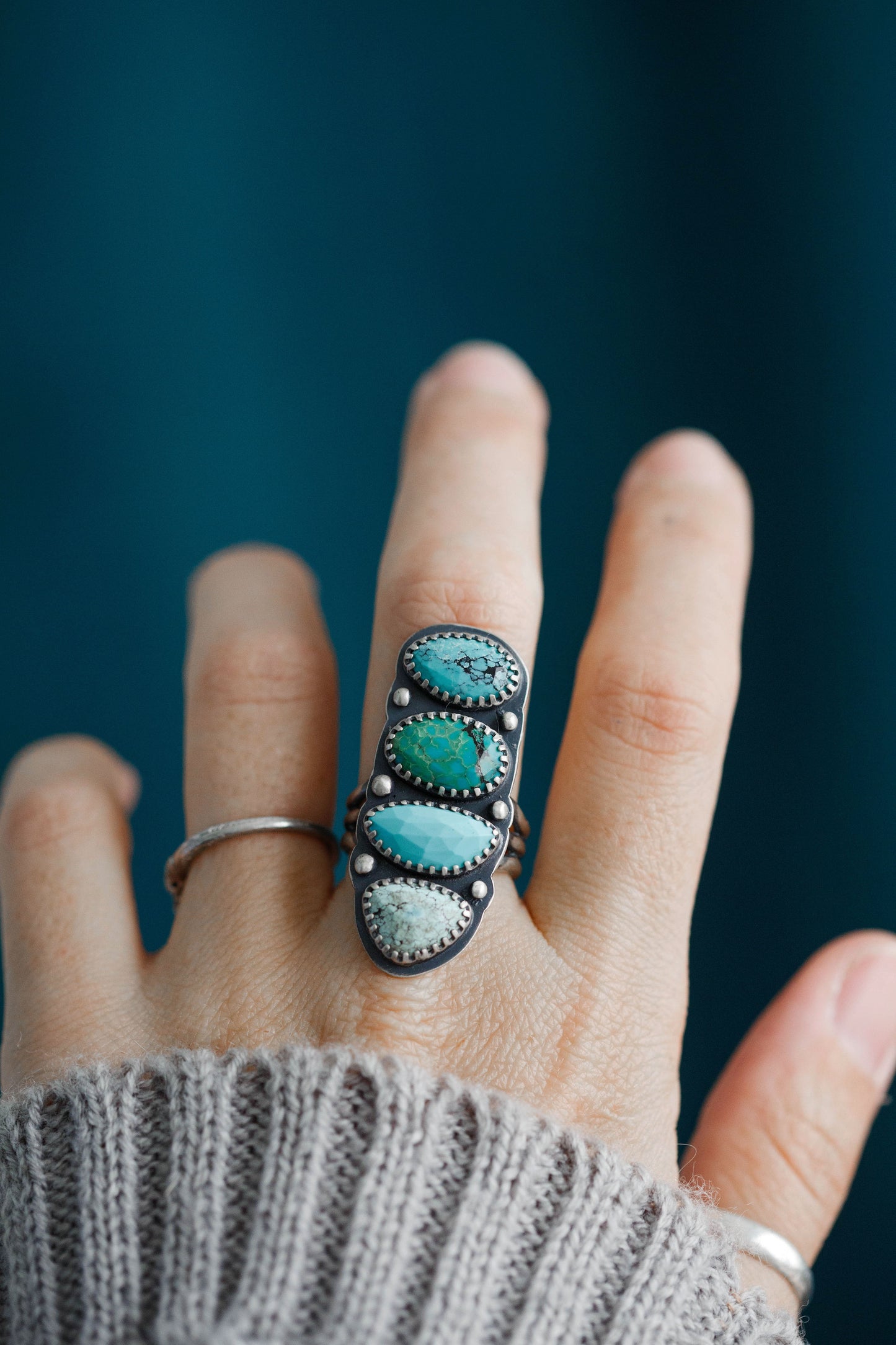 Size 7.5  |  Bluebird Skies Ring  |  #6