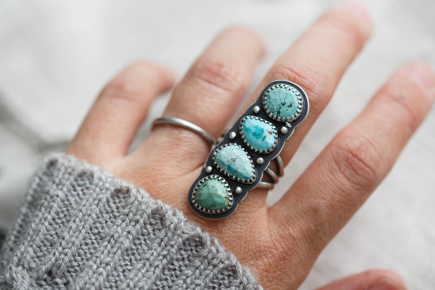 Size 8  |  Bluebird Skies Ring  |  #8