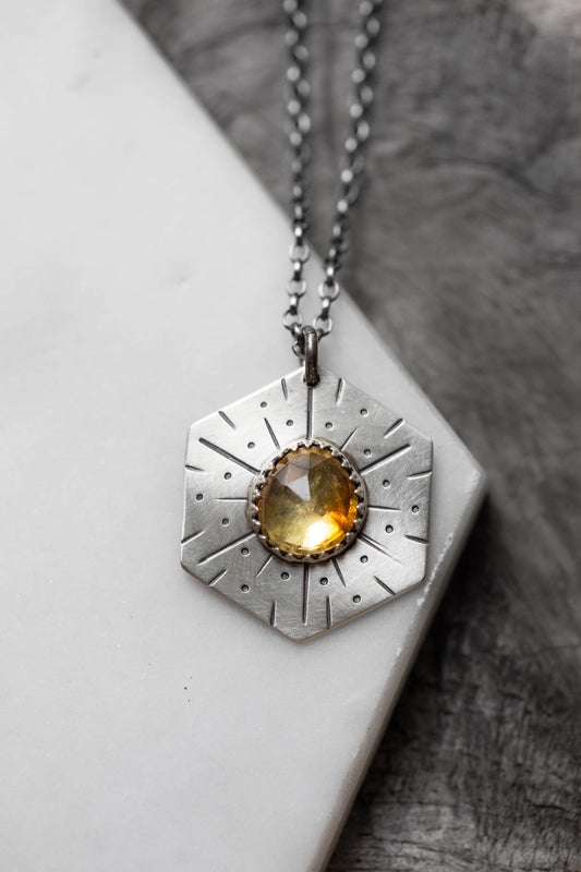 Honeybee Compass Necklace | #16