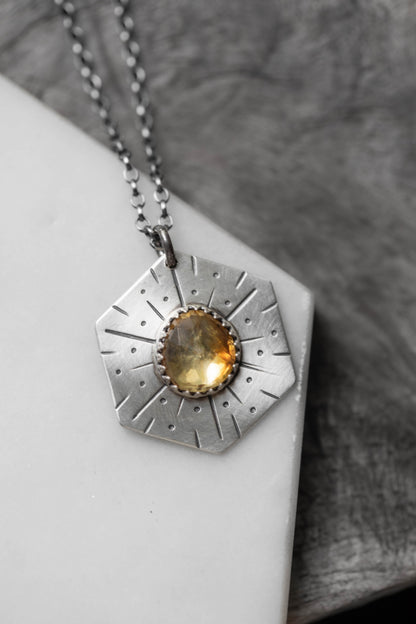 Honeybee Compass Necklace | #16