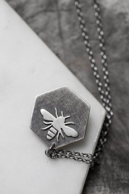 Honeybee Compass Necklace | #16