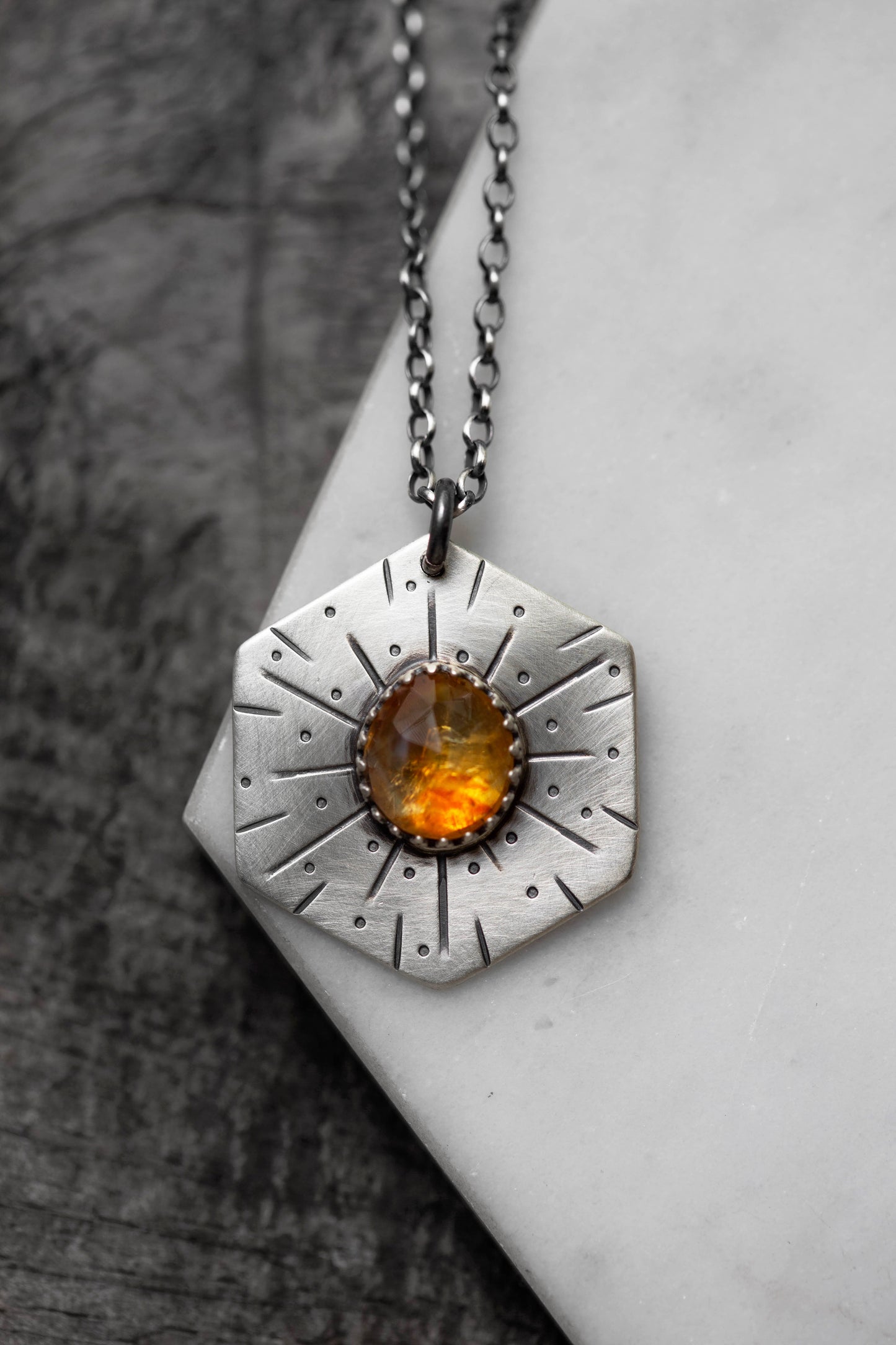 Honeybee Compass Necklace | #17