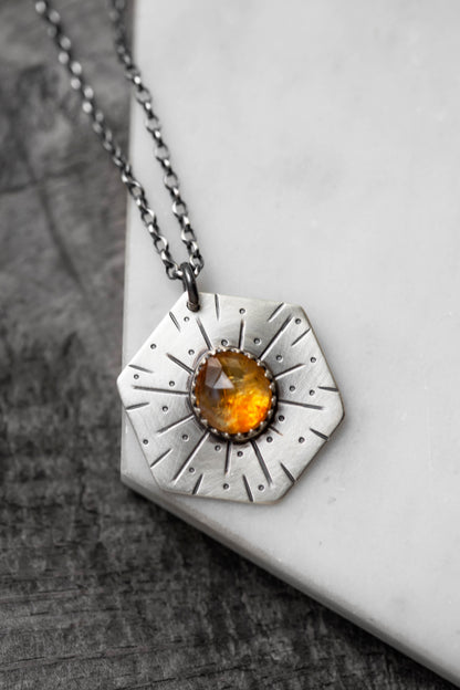 Honeybee Compass Necklace | #17