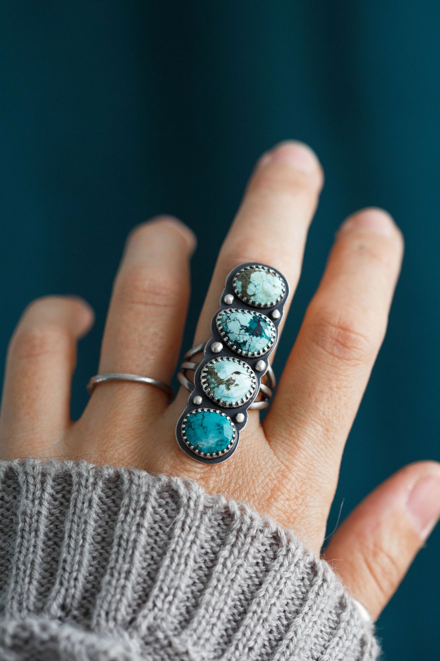 Size 8  |  Bluebird Skies Ring  |  #9