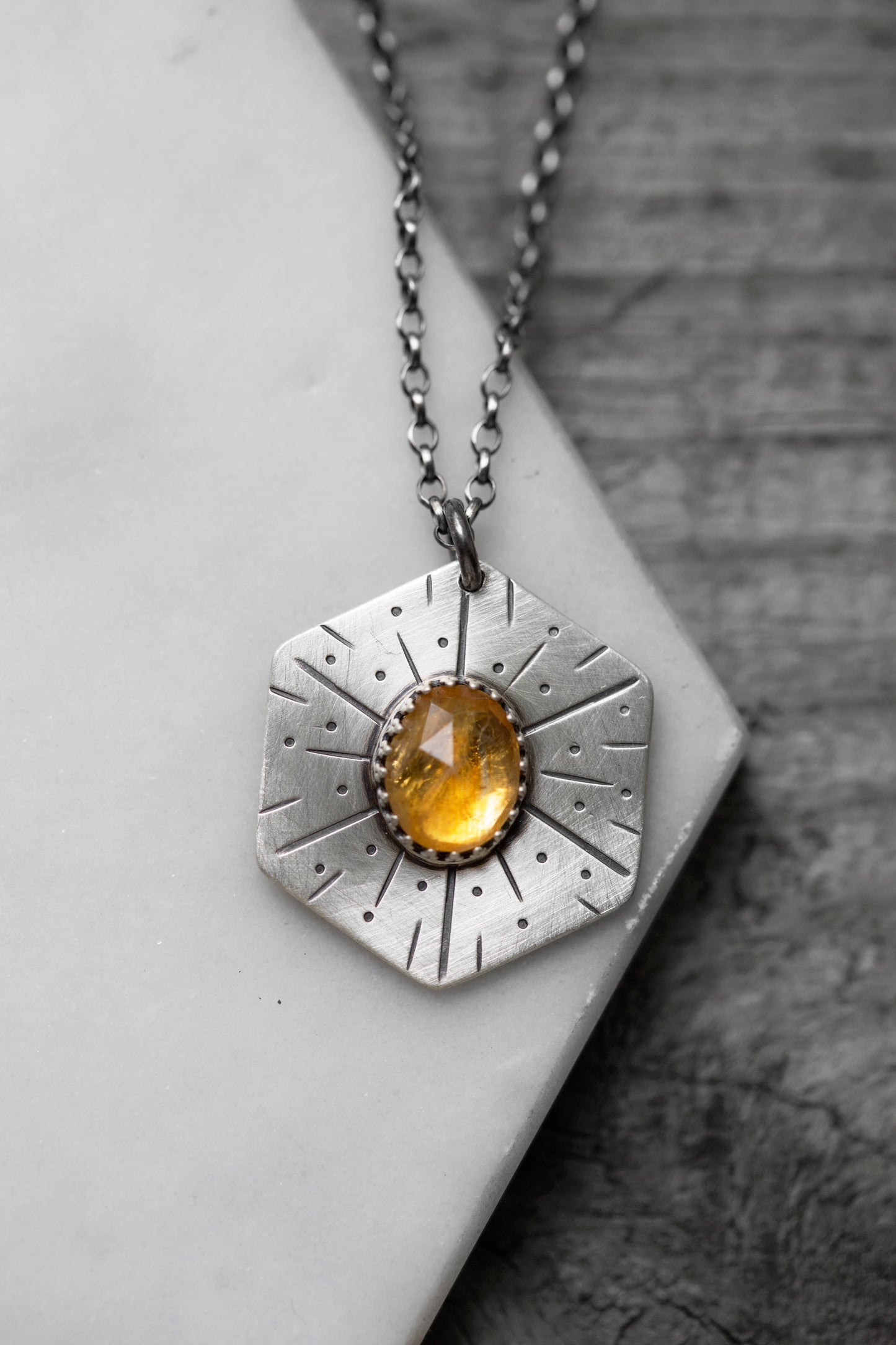 Honeybee Compass Necklace | #18