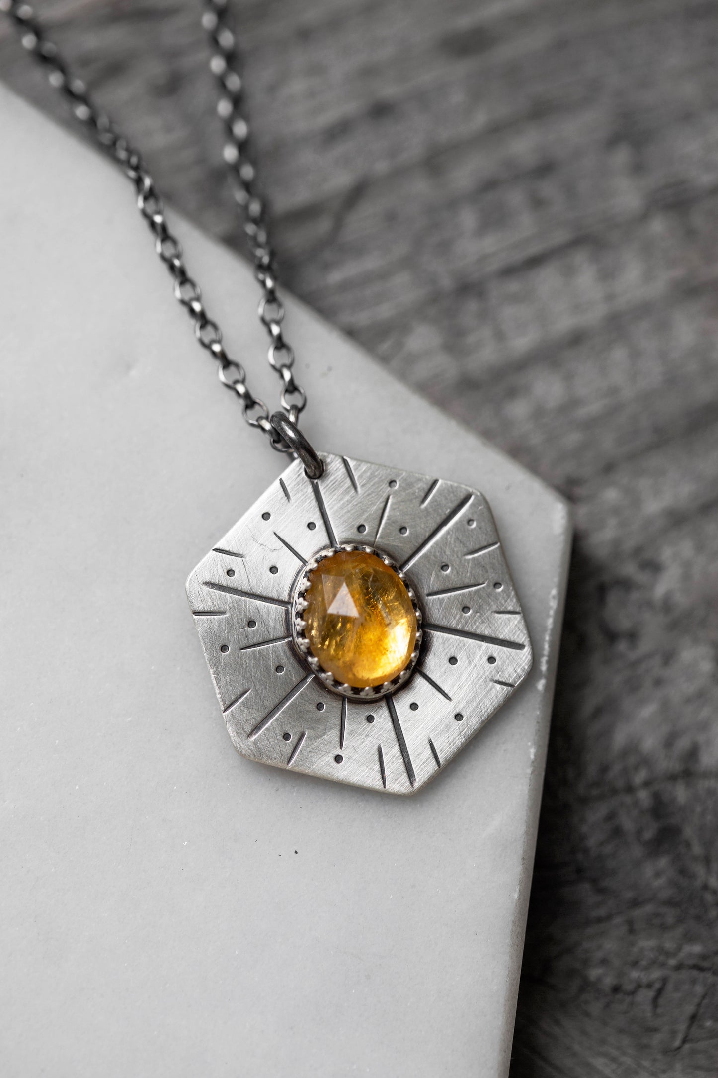 Honeybee Compass Necklace | #18