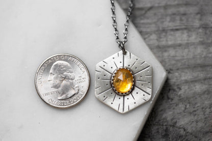 Honeybee Compass Necklace | #18