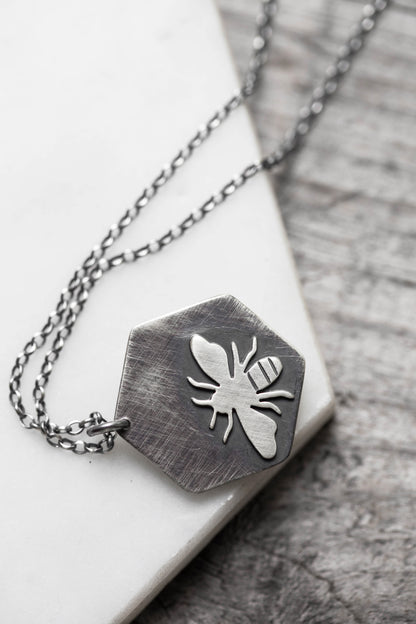 Honeybee Compass Necklace | #18