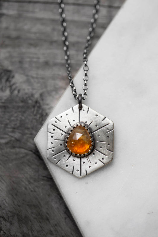 Honeybee Compass Necklace | #19