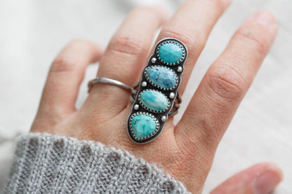 Size 7.5  |  Bluebird Skies Ring  |  #11