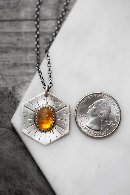 Honeybee Compass Necklace | #20