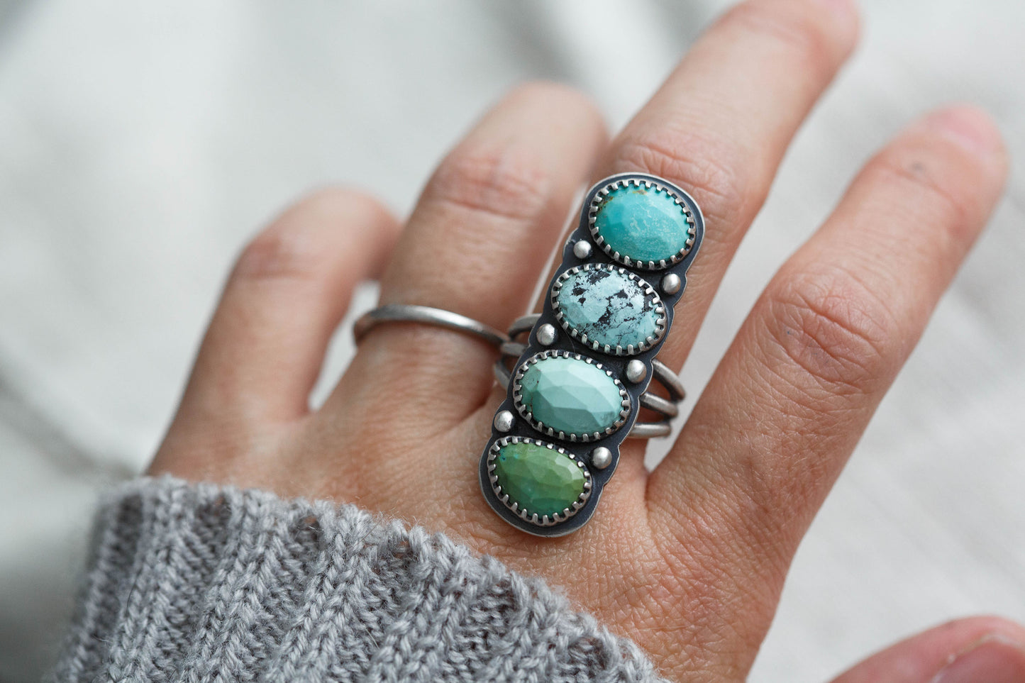 Size 9.25  |  Bluebird Skies Ring  |  #12