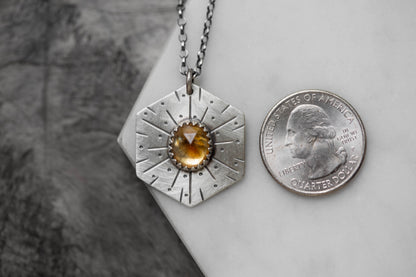 Honeybee Compass Necklace | #22