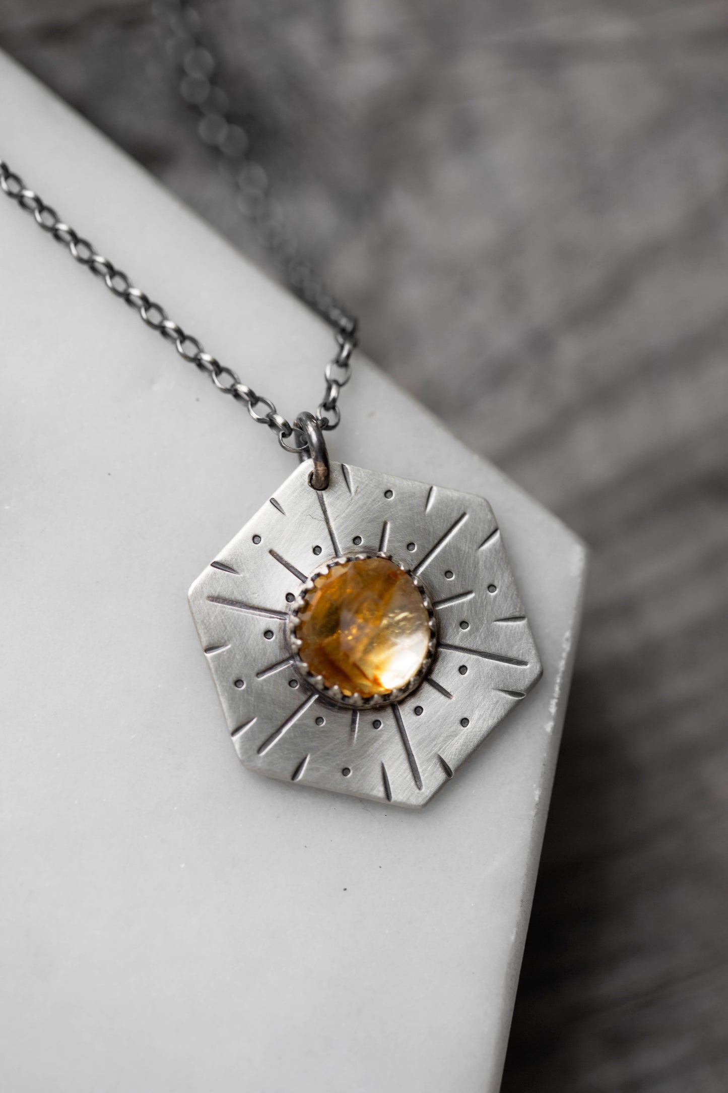 Honeybee Compass Necklace | #24