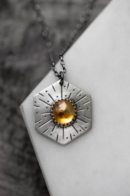 Honeybee Compass Necklace | #26