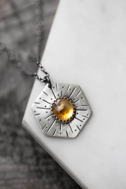 Honeybee Compass Necklace | #26