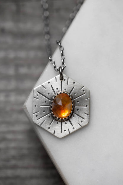 Honeybee Compass Necklace | #28