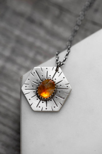 Honeybee Compass Necklace | #28