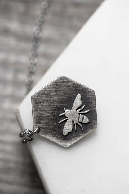 Honeybee Compass Necklace | #28