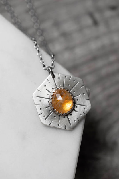 Honeybee Compass Necklace | #29