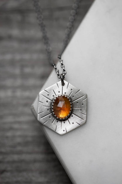 Honeybee Compass Necklace | #30