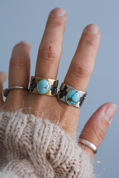 Tuft of Flowers Ring (Silver) |  Made to Order