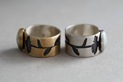 Tuft of Flowers Ring (Silver) |  Made to Order