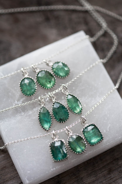 Kyanite Cluster Necklace | #36