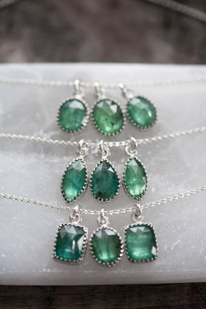 Kyanite Cluster Necklace | #36