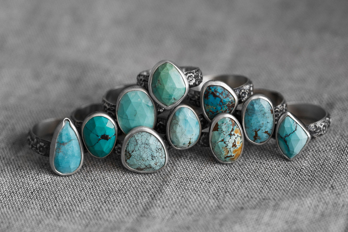 Size 10.5  |  Wind Flower Ring  | #1