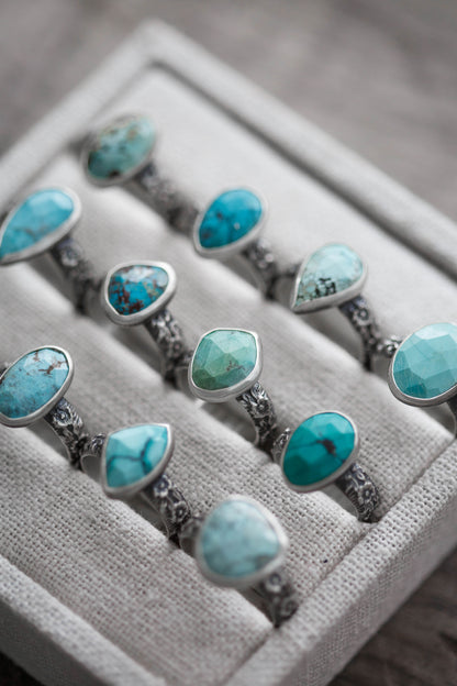 Size 10.5  |  Wind Flower Ring  | #1