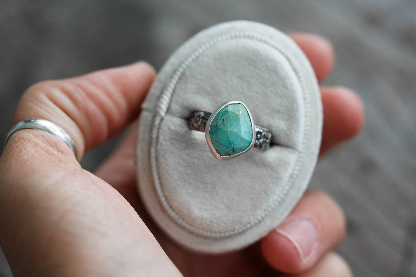 Size 6.5  |  Wind Flower Ring  | #2