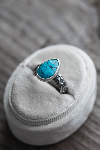 Size 7  |  Wind Flower Ring  | #3