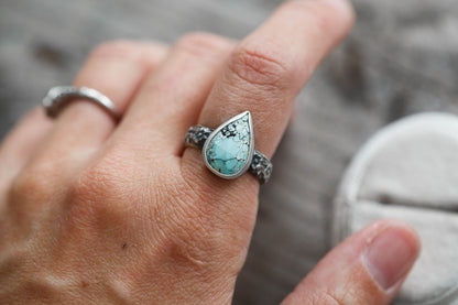 Size 8  |  Wind Flower Ring  | #5