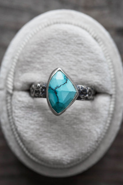 Size 8.75  |  Wind Flower Ring  | #6