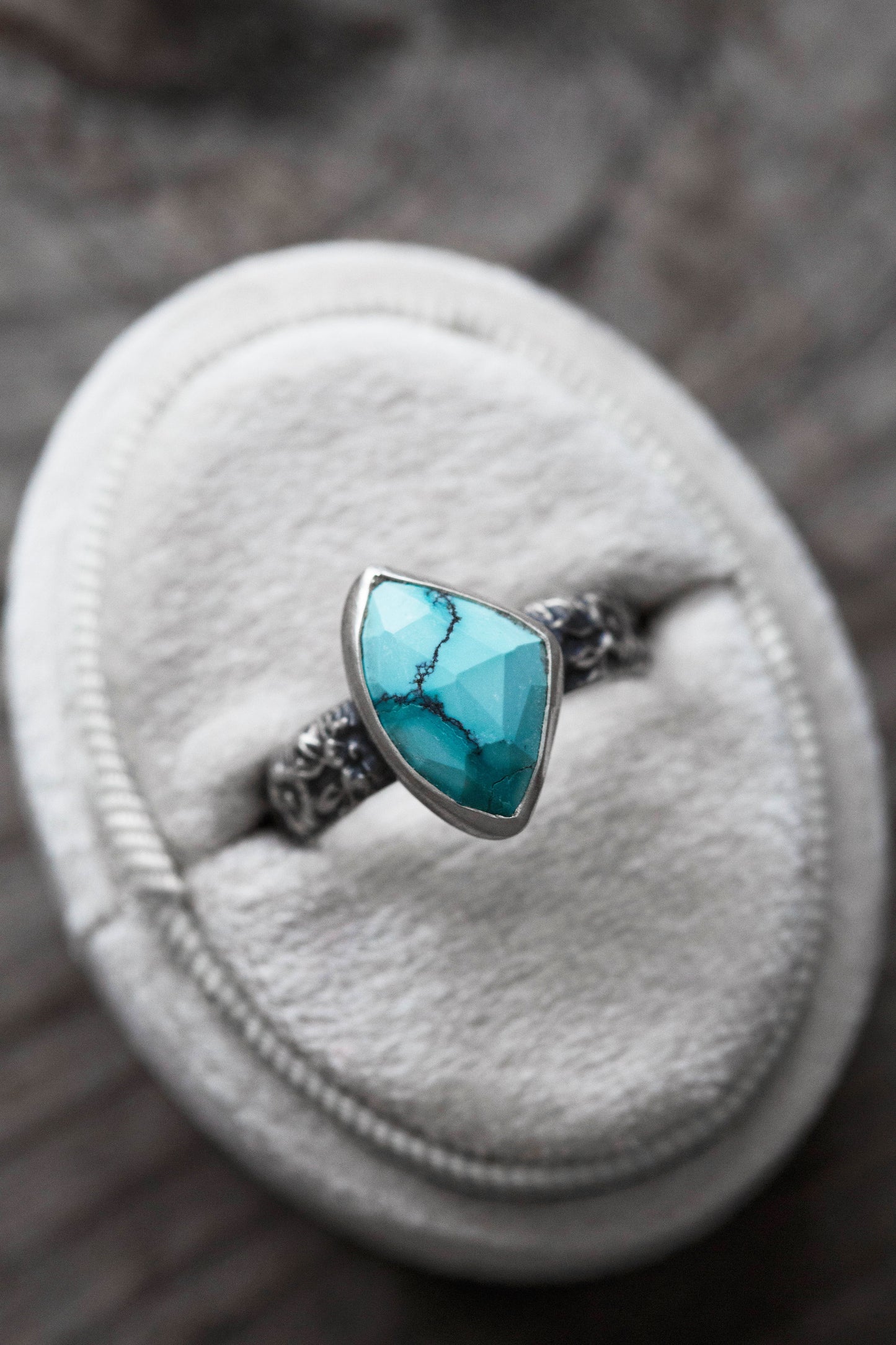 Size 8.75  |  Wind Flower Ring  | #6