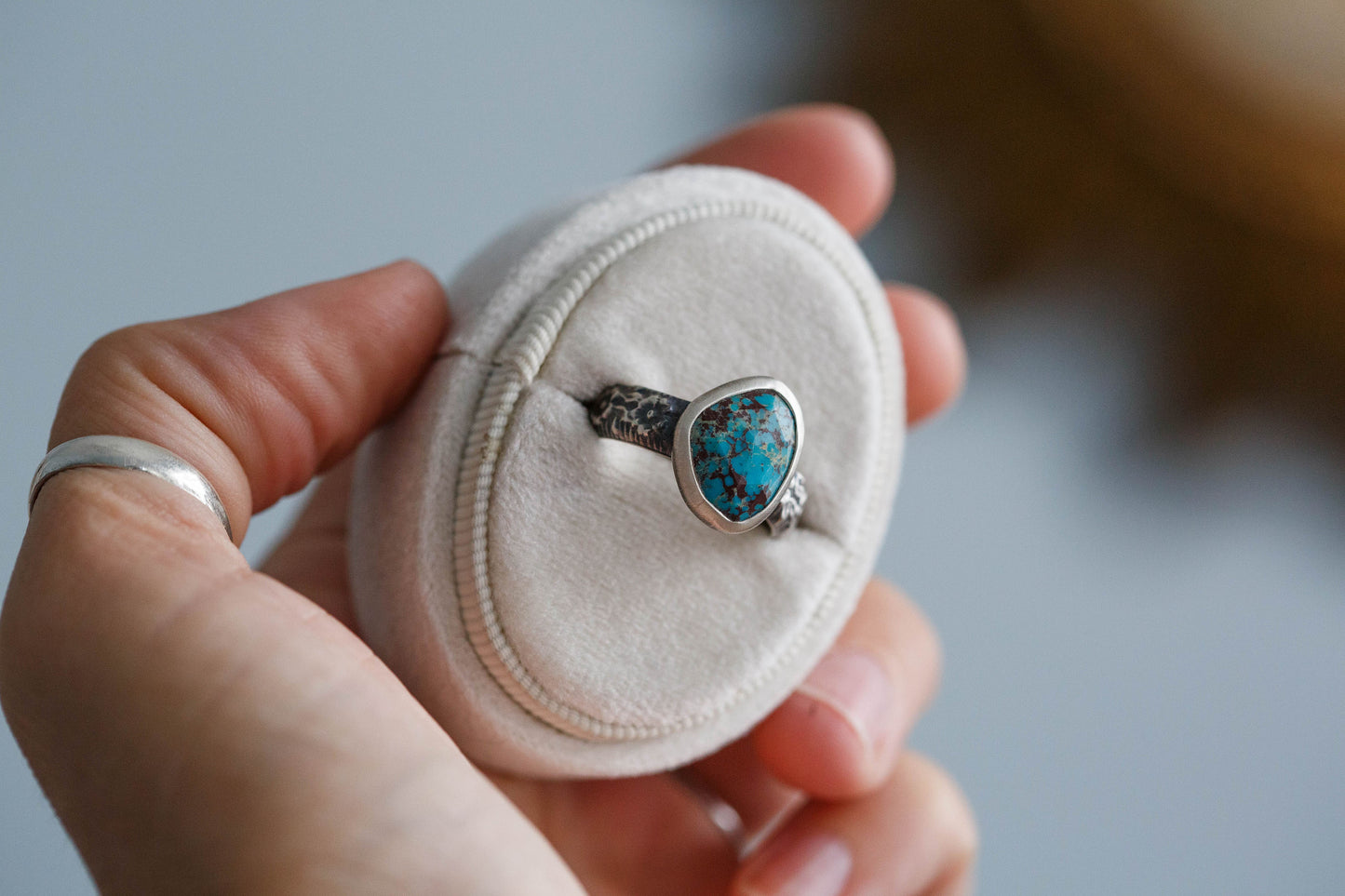 Size 7.5  |  Wind Flower Ring  | #7