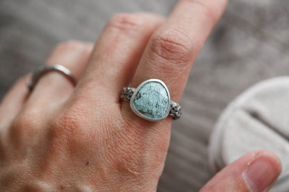 Size 10.25  |  Wind Flower Ring  | #8