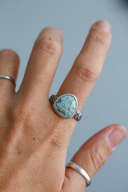 Size 10.25  |  Wind Flower Ring  | #8