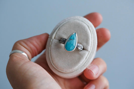 Size 8.5  |  Wind Flower Ring  | #9