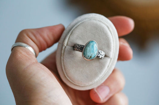 Size 9.5  |  Wind Flower Ring  | #11