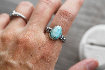 Size 9.5  |  Wind Flower Ring  | #11