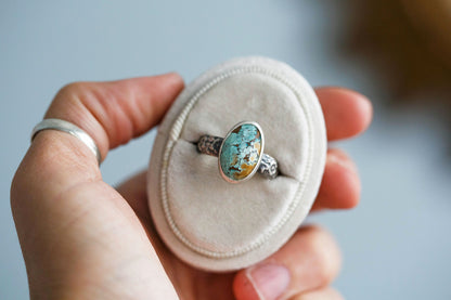 Size 9  |  Wind Flower Ring  | #12